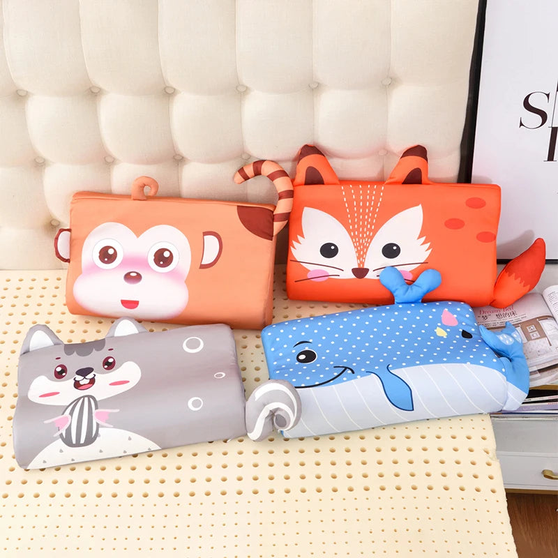 Toddler Memory Foam Pillow with Soft Fiber Fill