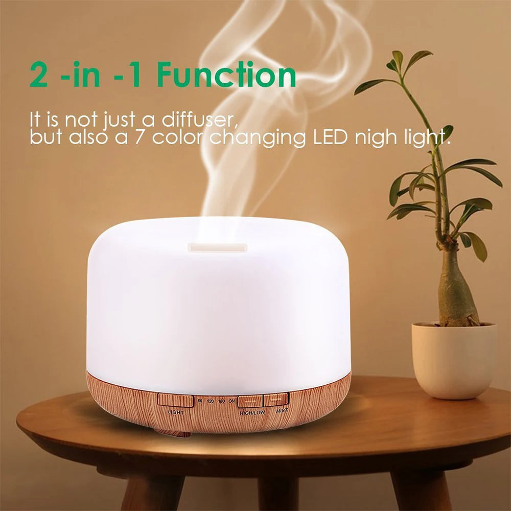 Ultrasonic Aroma Essential Oil Diffuser