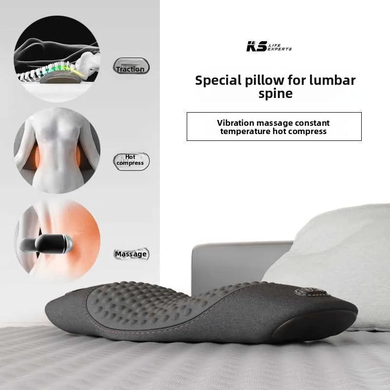 Lumbar Massage & Heating Pillow