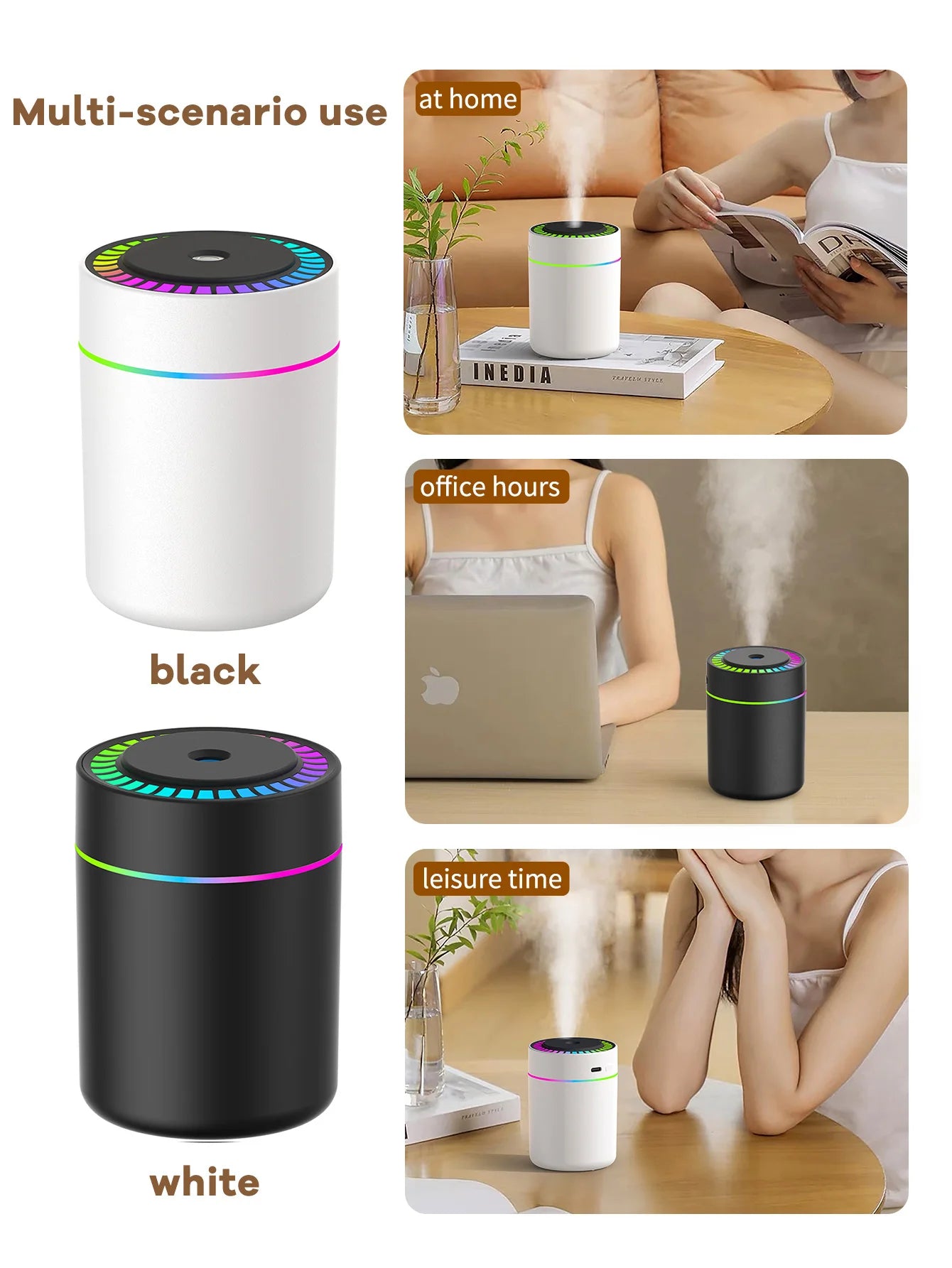 180ml Aromatherapy Diffuser with LED