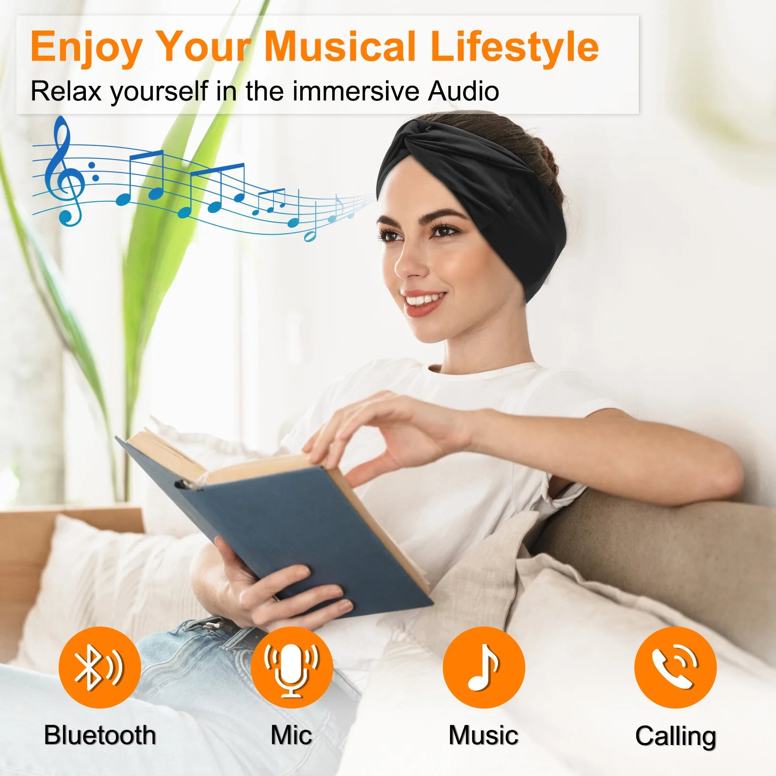 Wireless Bluetooth Sports Headband