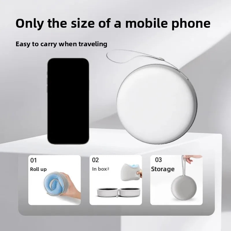 Portable Memory Foam U-Shaped Travel Pillow