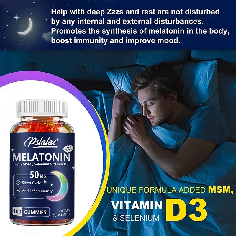 Melatonin Sleep Support Gummies