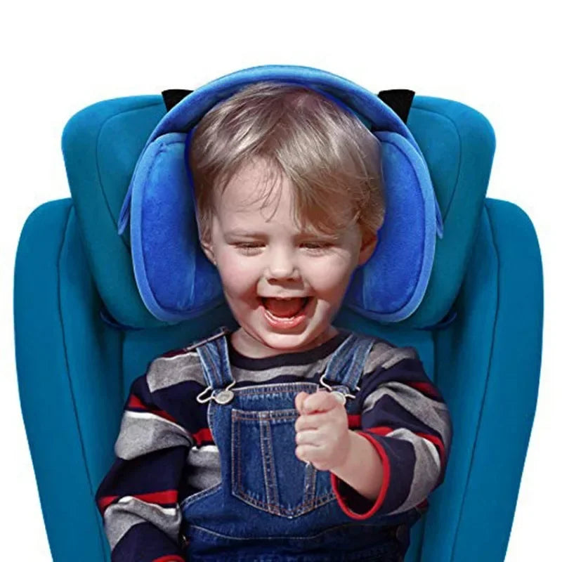 Adjustable Baby Car Seat Head Support Pillow