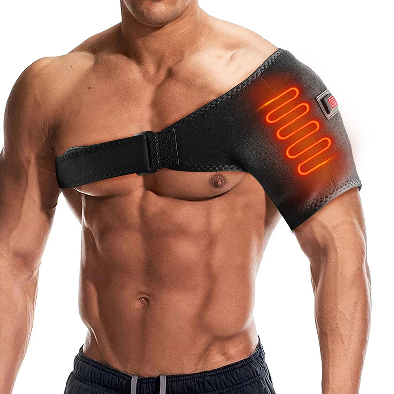 Heated Shoulder Brace for Pain Relief