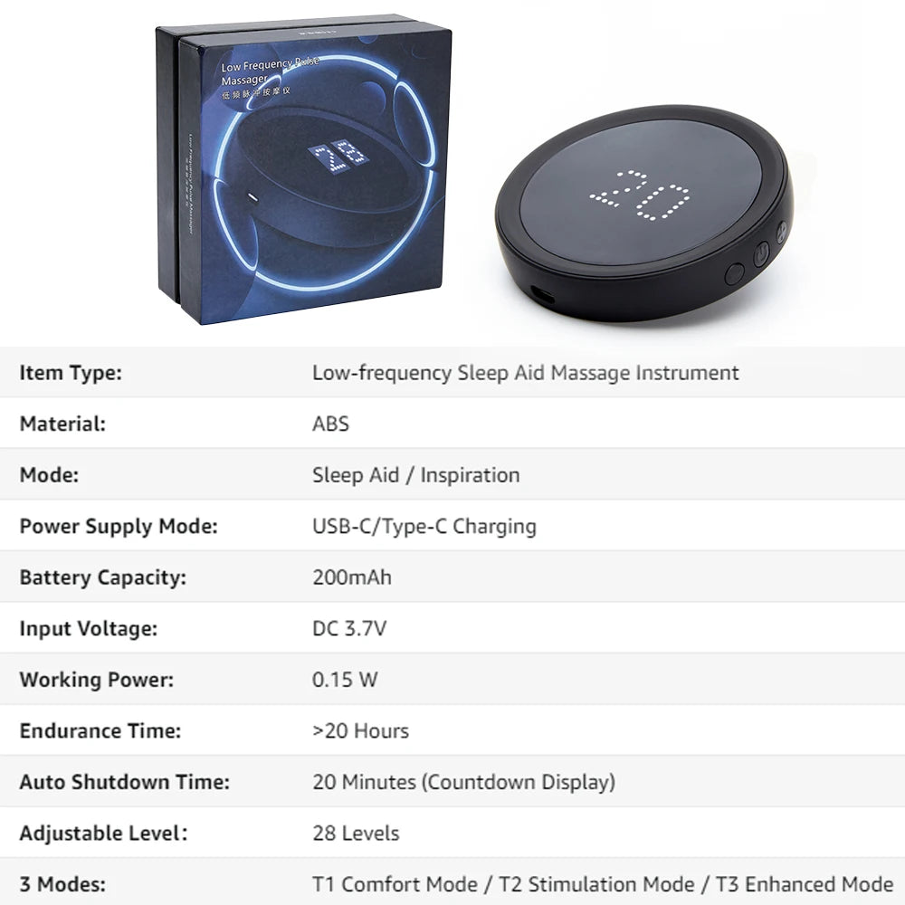 CES Sleep Aid Device for Insomnia Relief