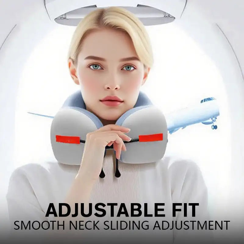 Portable Memory Foam Travel Neck Pillow
