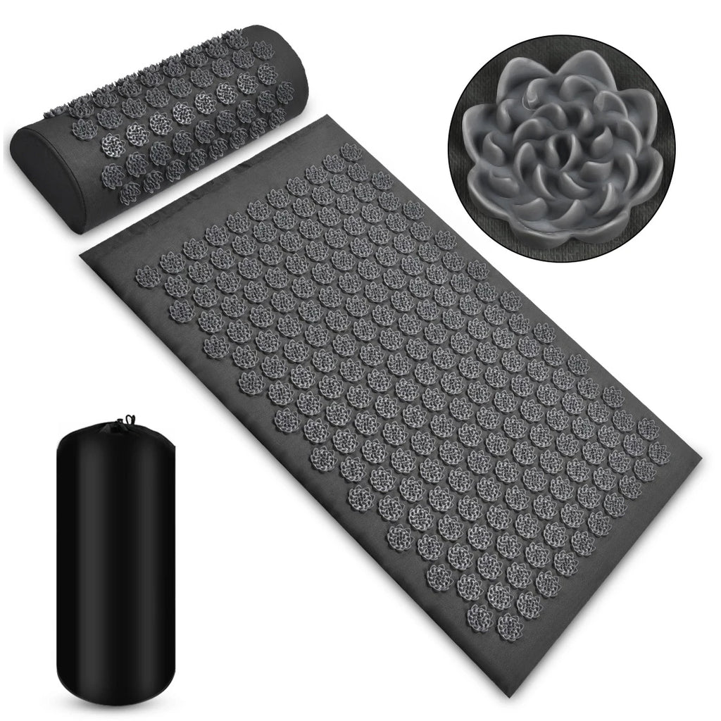Shiatsu Acupressure Mat & Massage Pillow