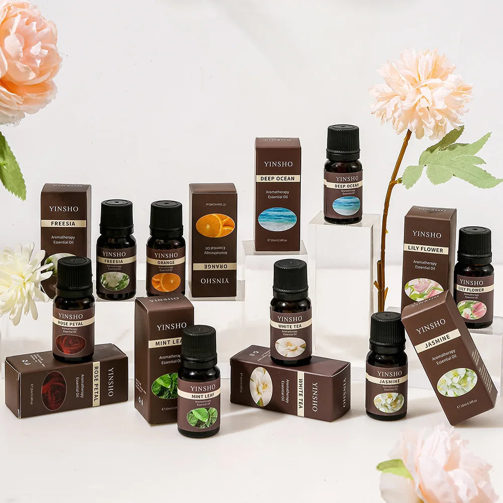 13-Flavors Essential Oils for Diffusers
