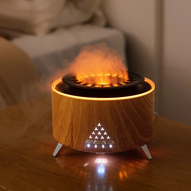 Flame Volcano Bluetooth Aroma Humidifier