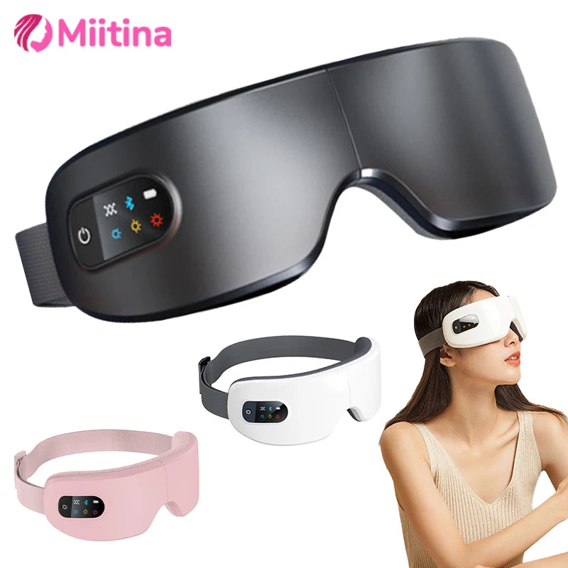 4D Smart Electric Eye Massager with Music