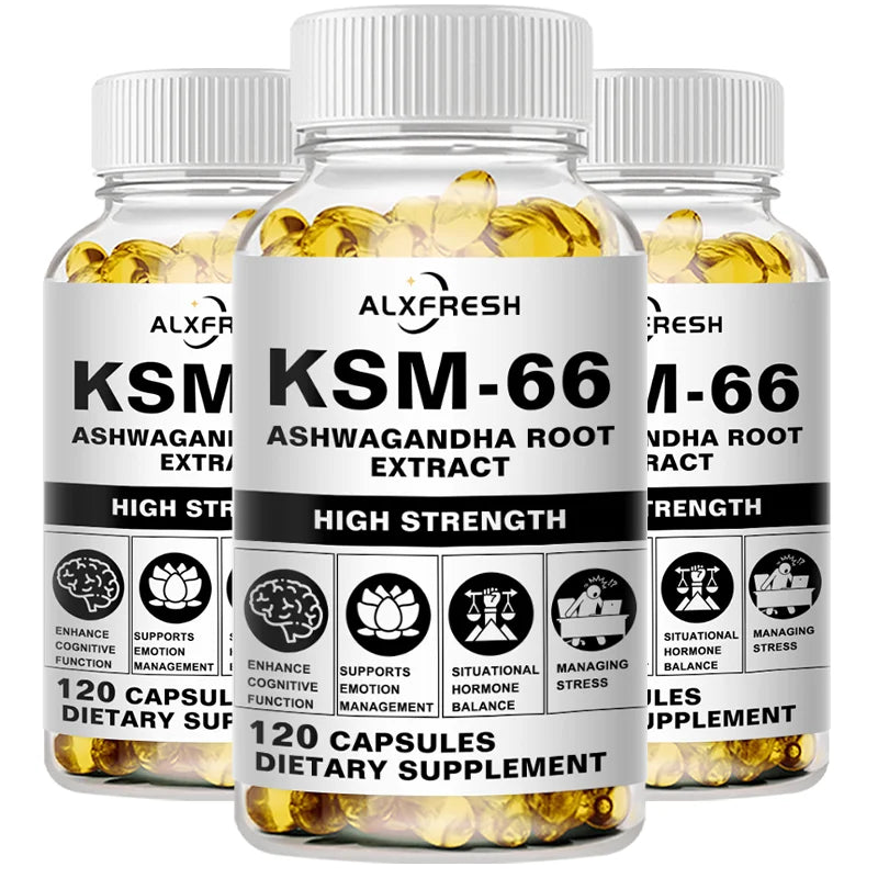 Ashwagandha Capsules for Stress Relief
