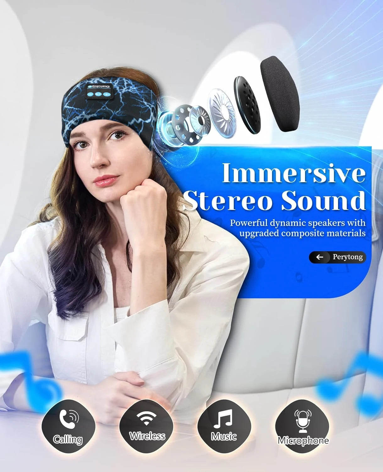 Bluetooth Sleep & Sports Headband