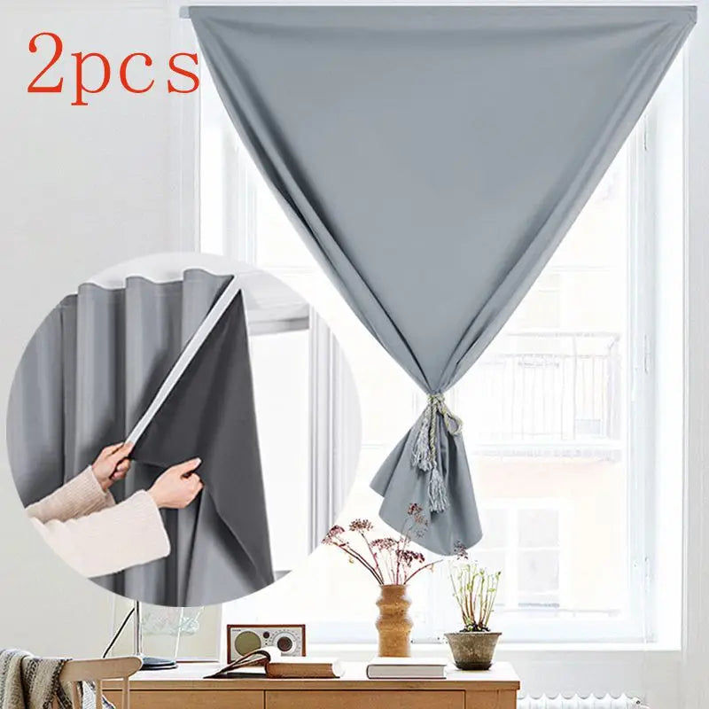 Self-Adhesive 100% Blackout Window Curtain