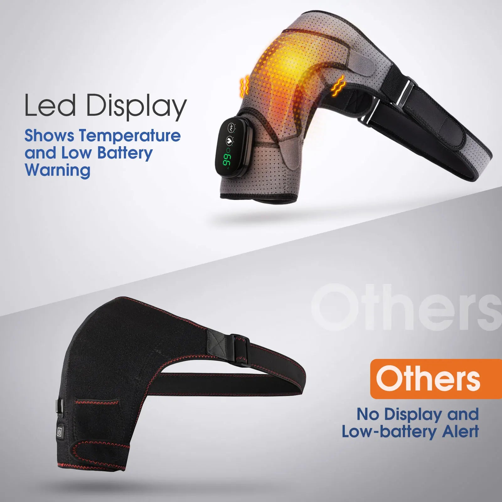 Infrared Heating Shoulder Massager Wrap