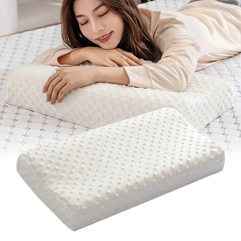 Memory Foam Cervical Massage Pillow