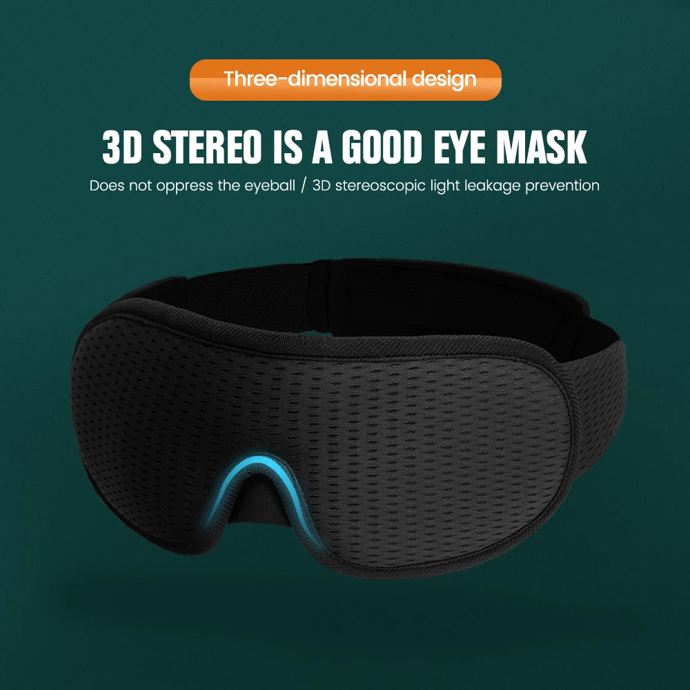 3D Sleep Mask – Light Blocking Eye Cover