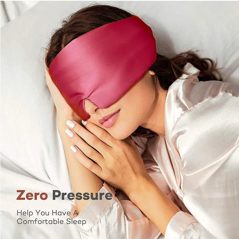 Silk Sleep Mask – Soft Anti-Wrinkle Eye Cover
