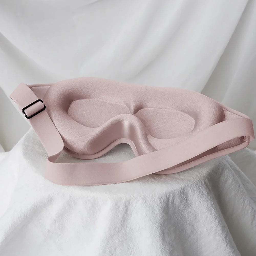 3D Memory Foam Sleep Mask – Travel & Night