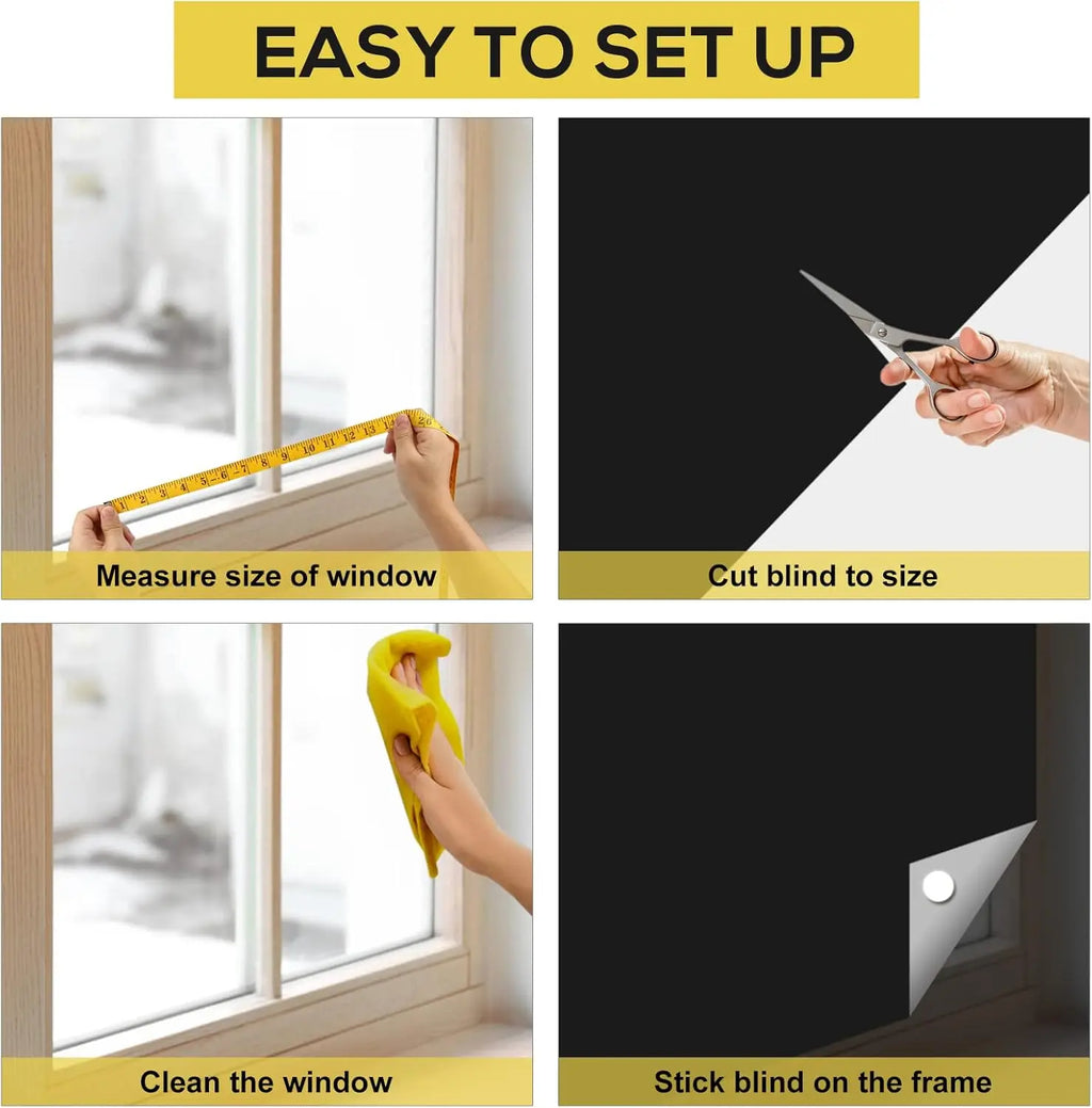 Portable Full Blackout Privacy Curtain