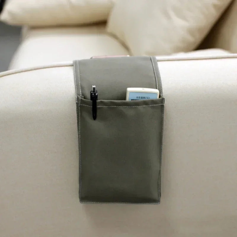 Cotton Linen Bedside Hanging Storage Organizer