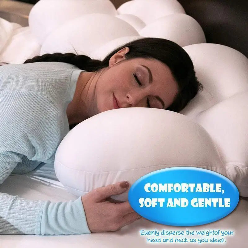 Egg-Shaped 3D Memory Foam Pillow
