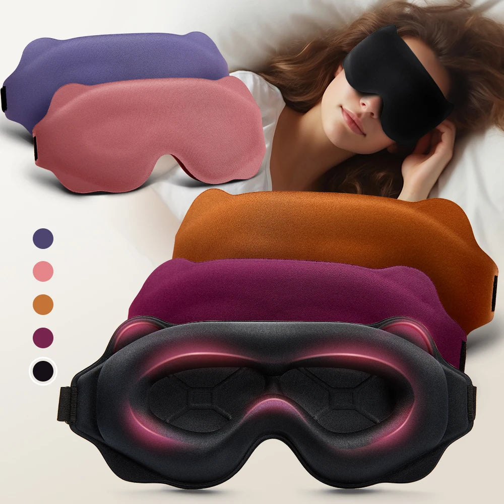 3D Sleep Mask – Soft & Light Blocking