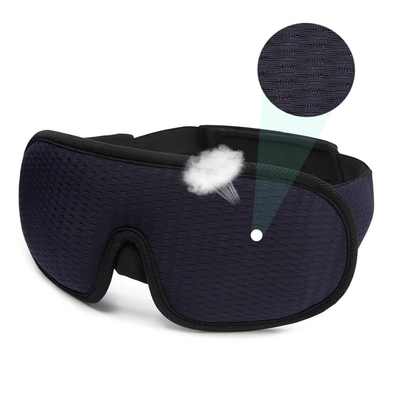 3D Contour Sleep Mask for Travel & Night