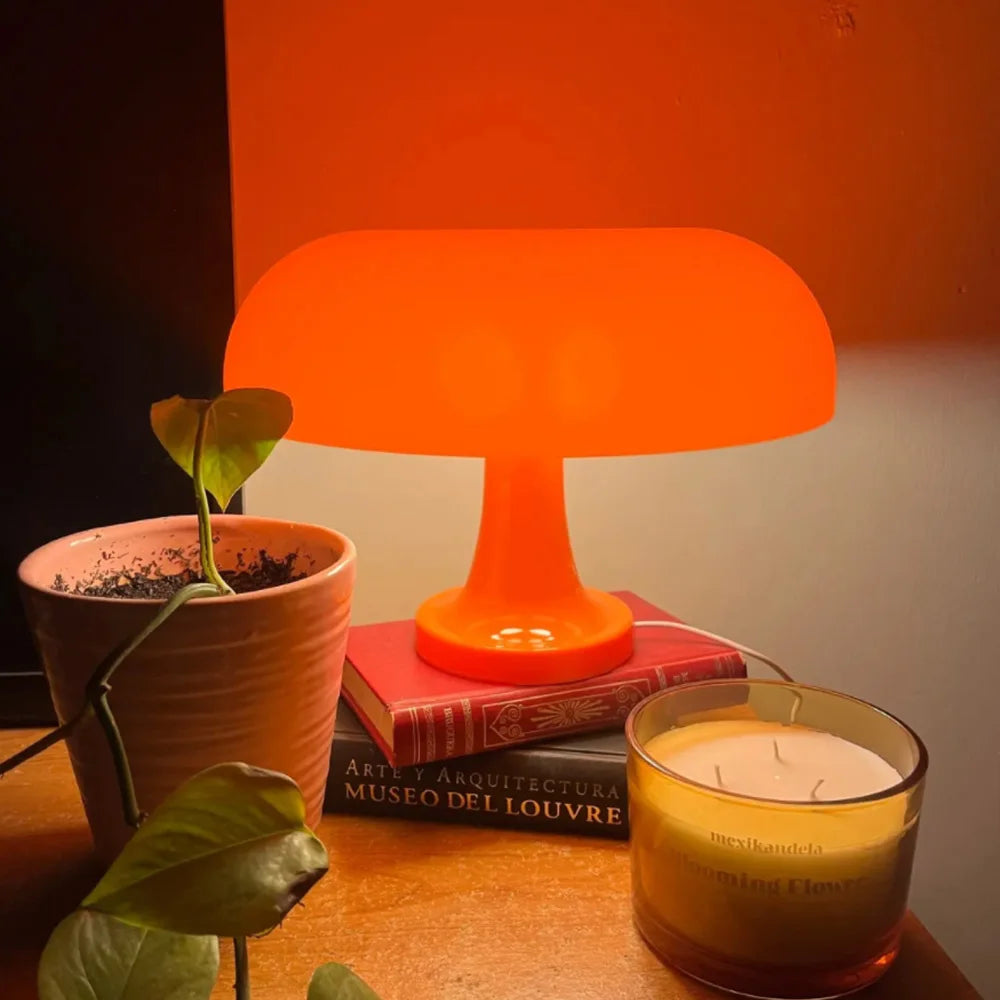 LED Mushroom Touch Night Lamp