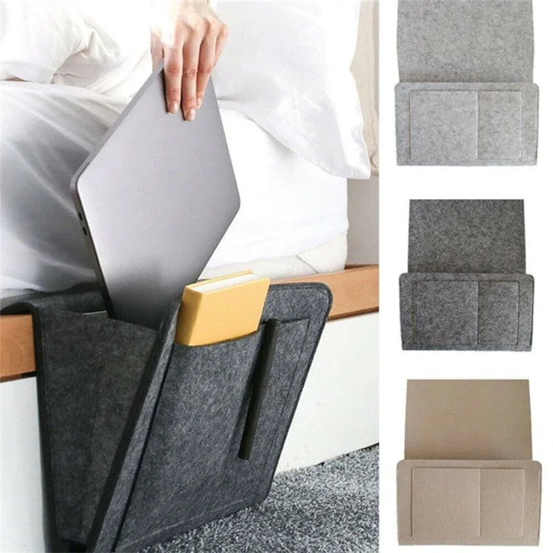 Felt Bedside Hanging Storage Pouch