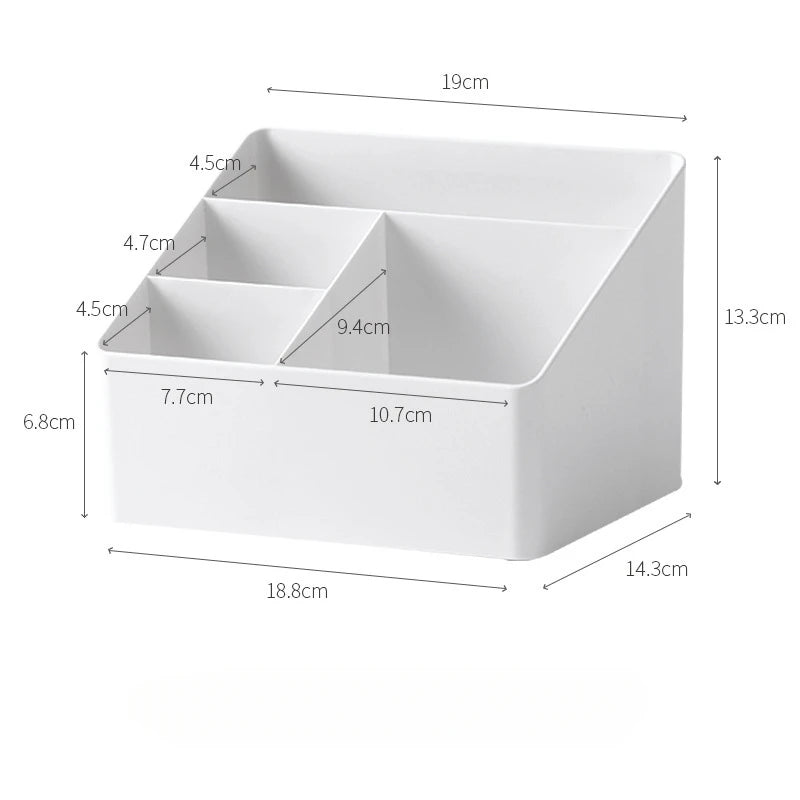 Multifunctional Desktop Storage Box – Plastic