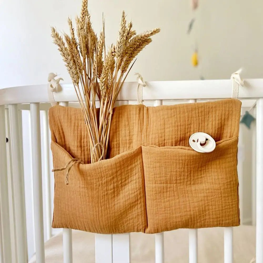 Crib Hanging Diaper Organizer – 2 Pockets