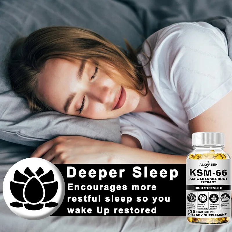 Ashwagandha Capsules for Stress Relief