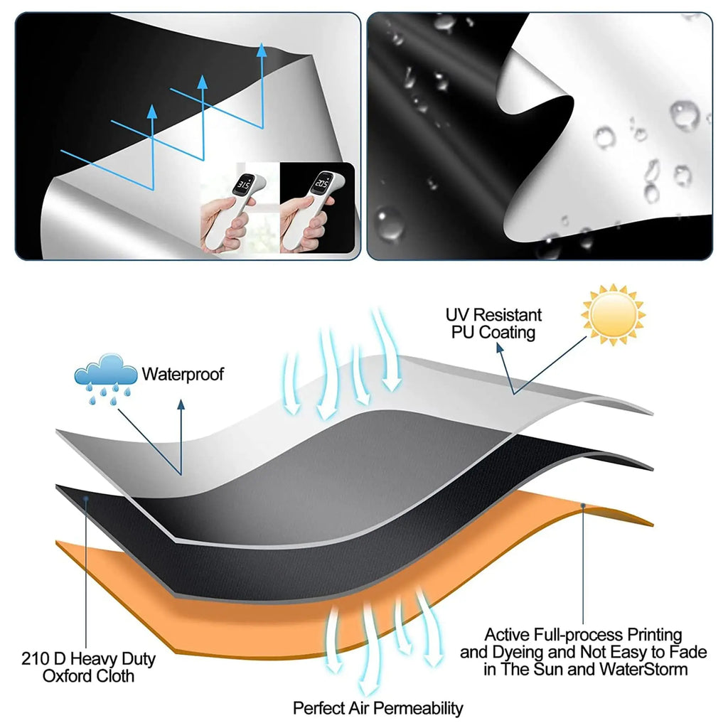 100% Blackout Window Cover Privacy Film Cloth