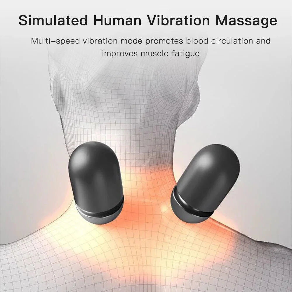 3-in-1 Heated Neck & Shoulder Massage Pillow
