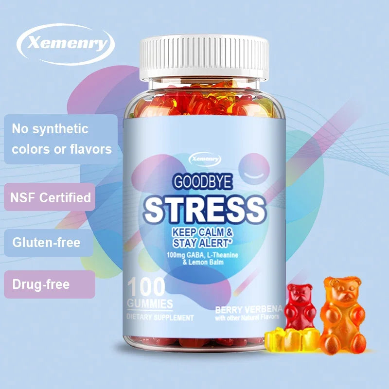 Goodbye Stress Gummies – Relax & Focus