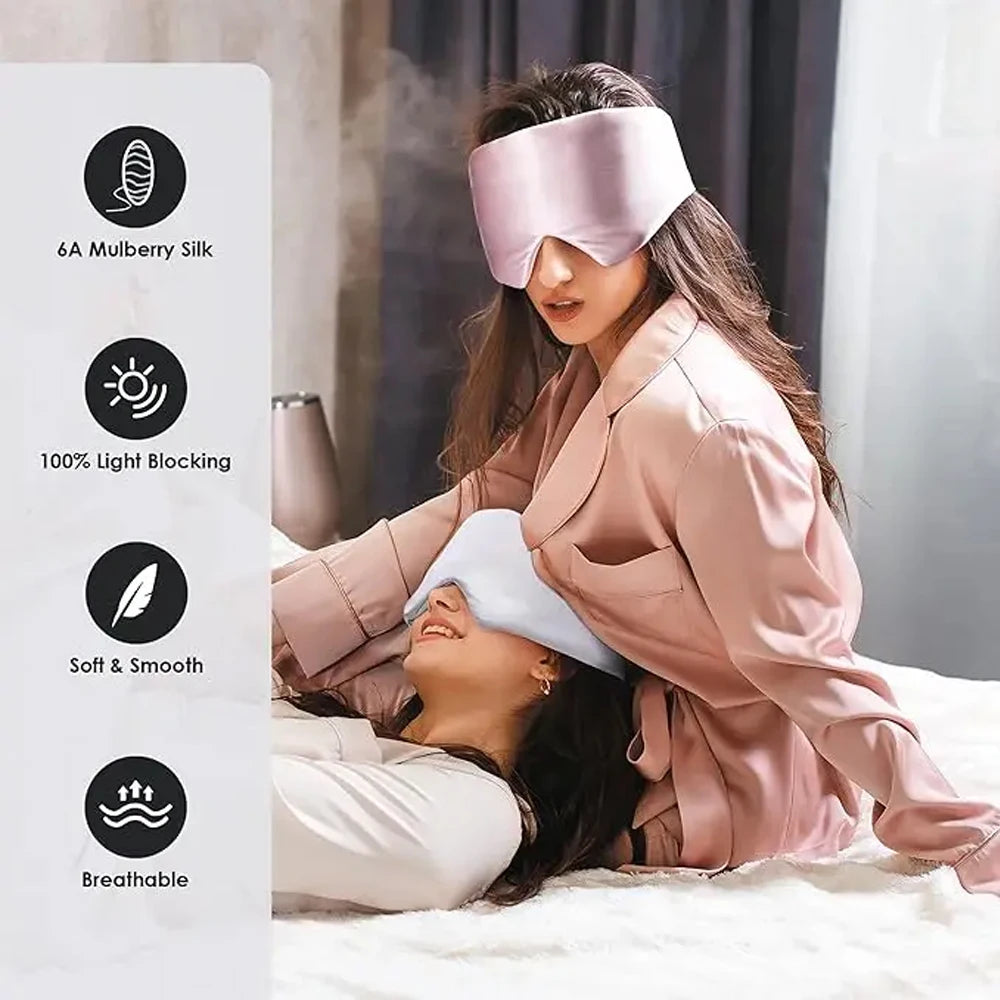 Mulberry Silk Sleep Mask – Soft Eye Cover