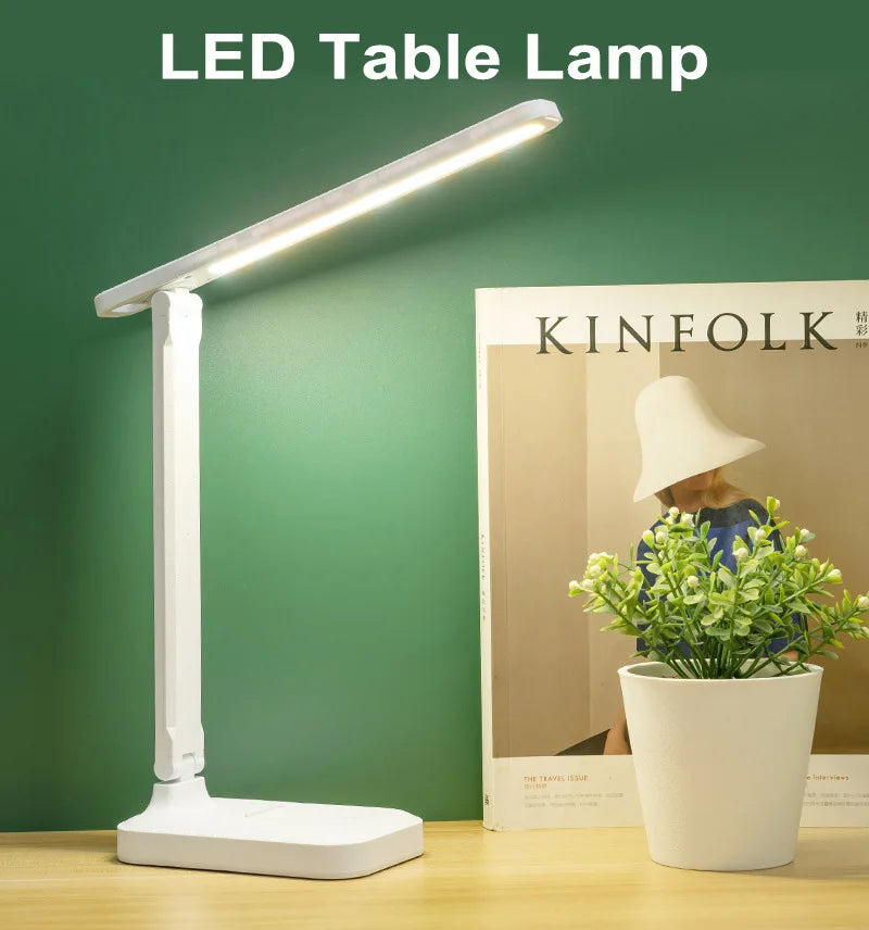 Adjustable LED Touch Desk Lamp USB