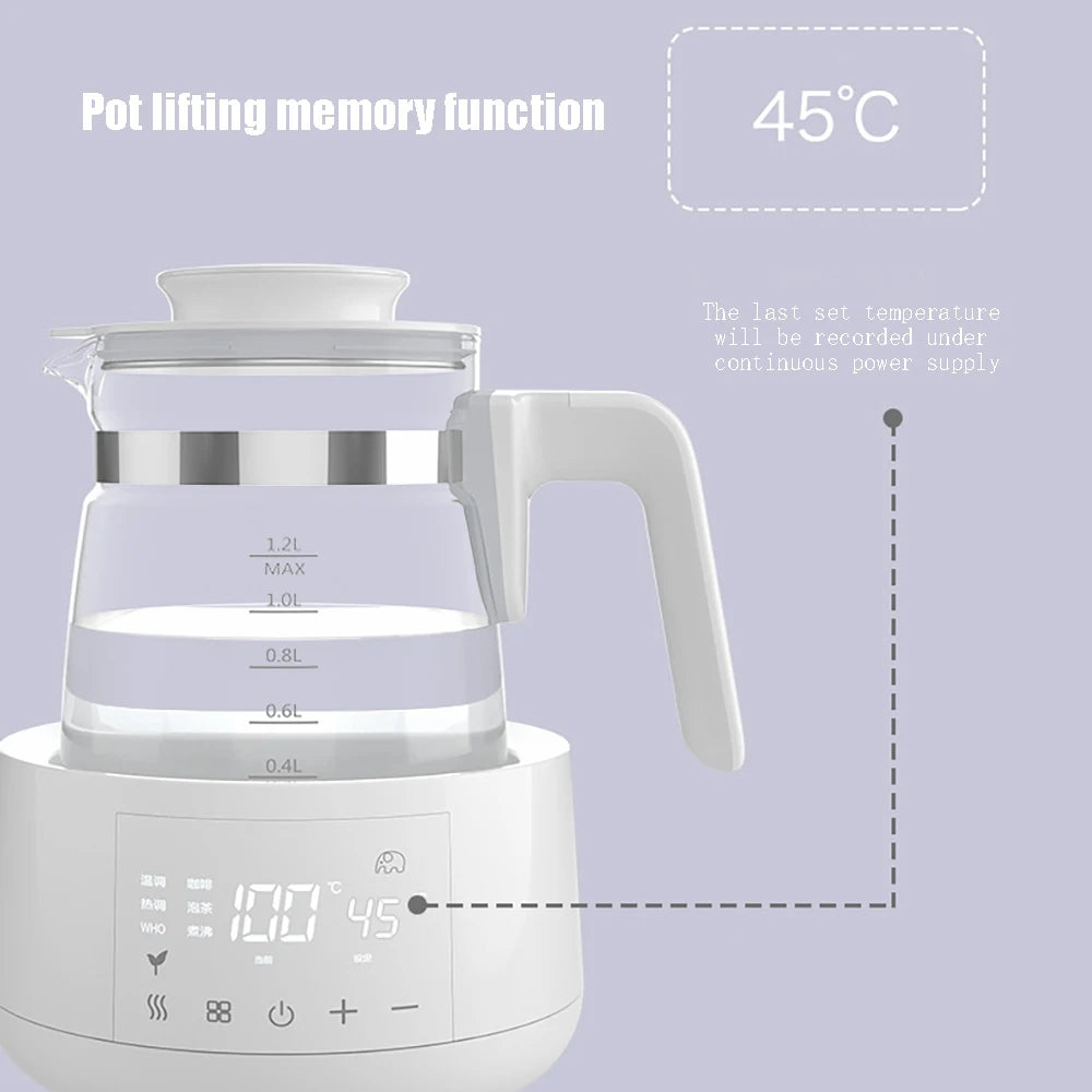 1.2L Intelligent Baby Milk Warmer Kettle