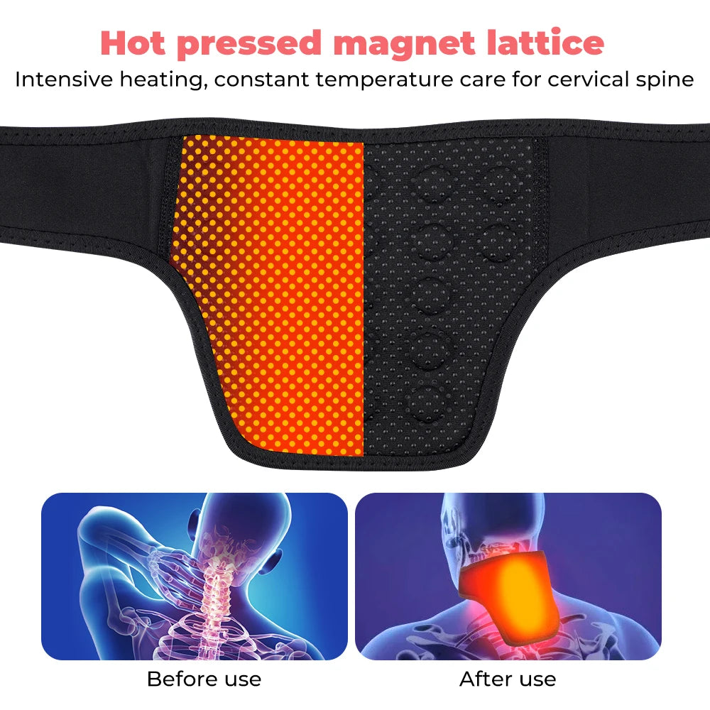 Heating Magnetic Neck Support Brace