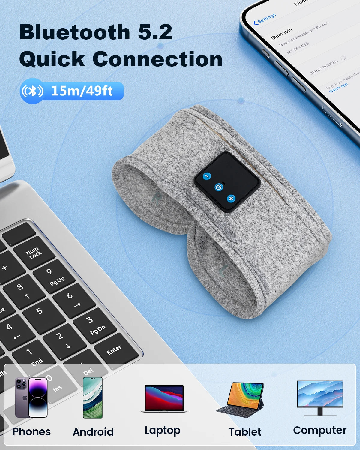 Bee SH82 Bluetooth Sleep Headband