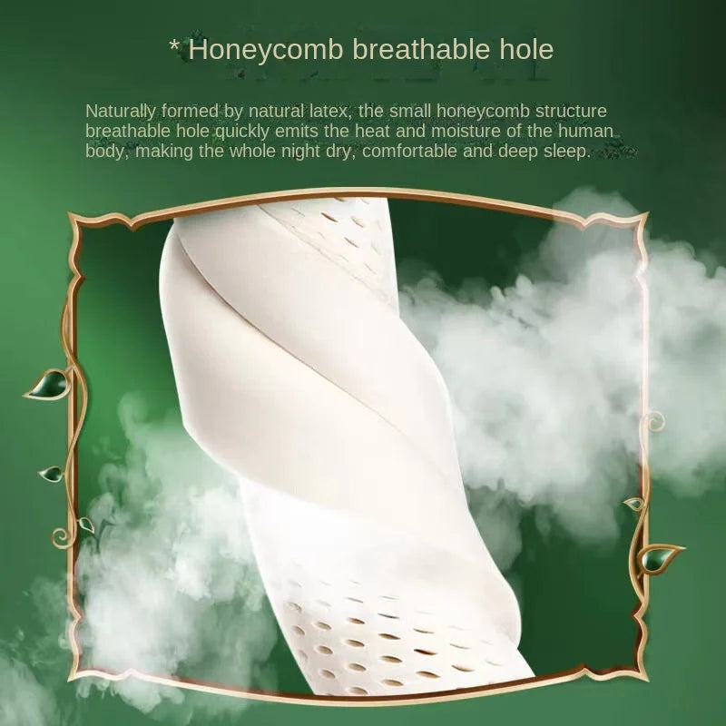 TAIHI Orthopedic Latex Neck Pillow