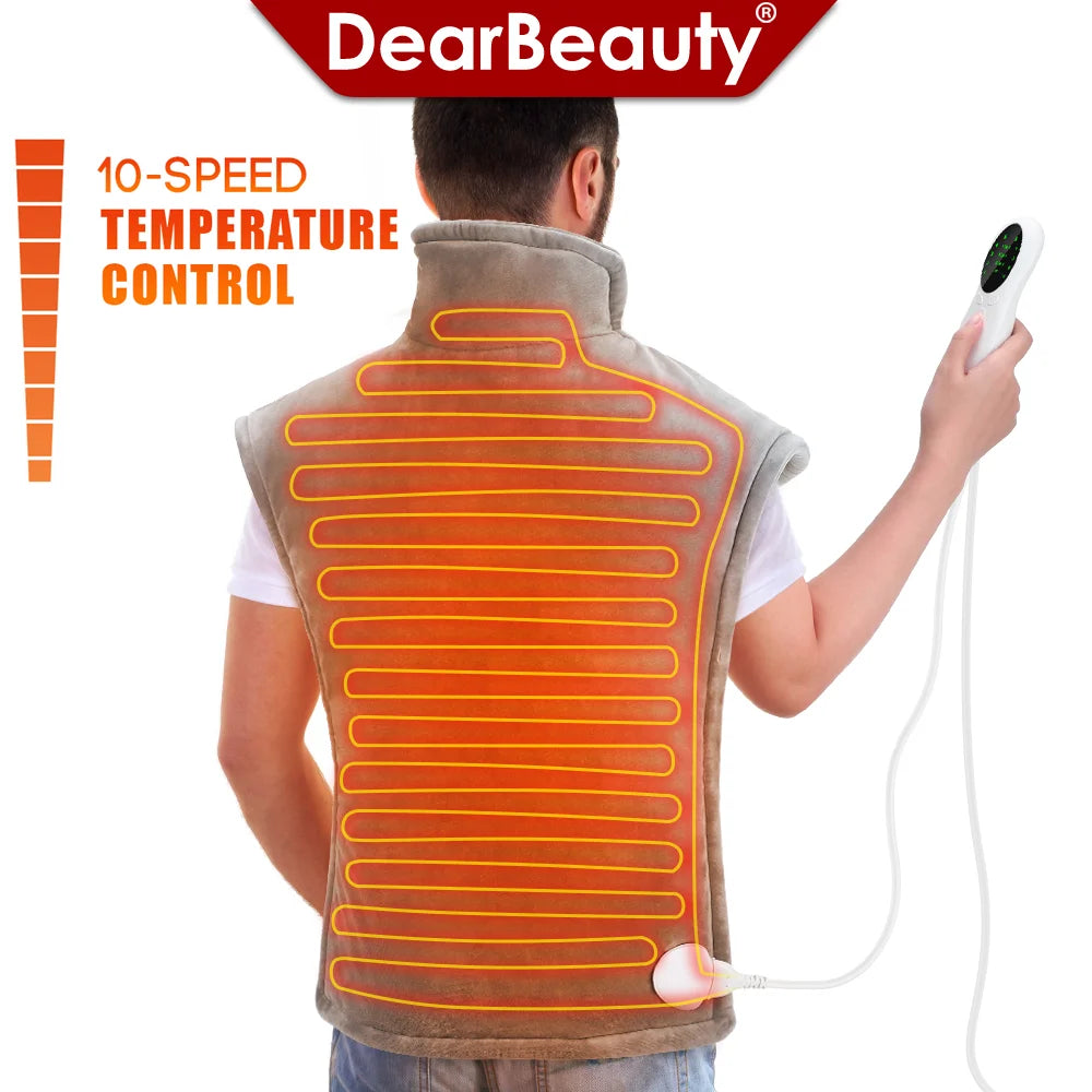 Electric Heating Vest for Neck & Back