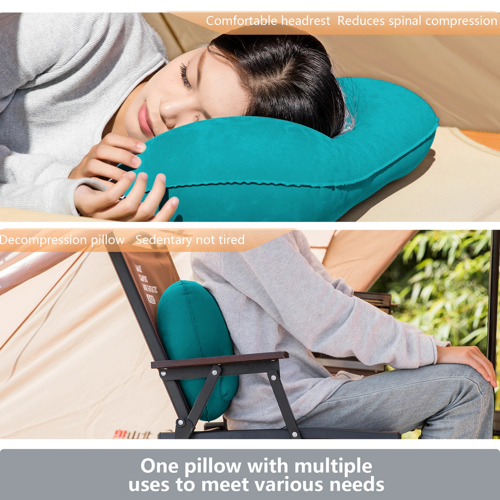 BSWOLF Inflatable Travel & Camping Pillow