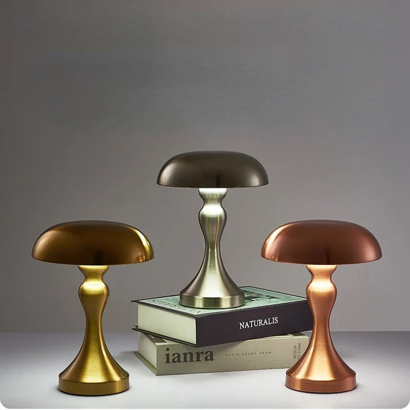 Nordic Mushroom LED Table Lamp