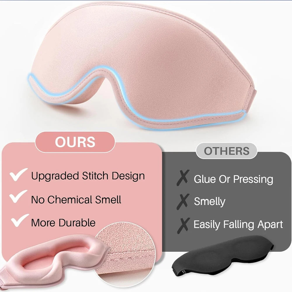 3D Sleep Mask – Zero Pressure Eye Cover