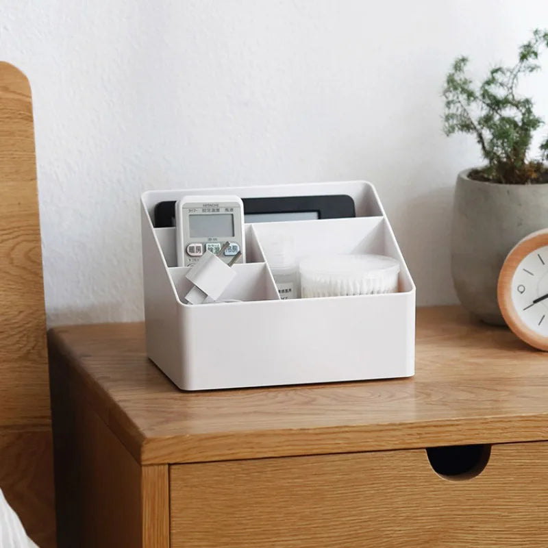 Multifunctional Desktop Storage Box – Plastic