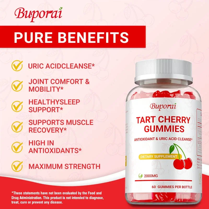 Tart Cherry Gummies for Joint Health