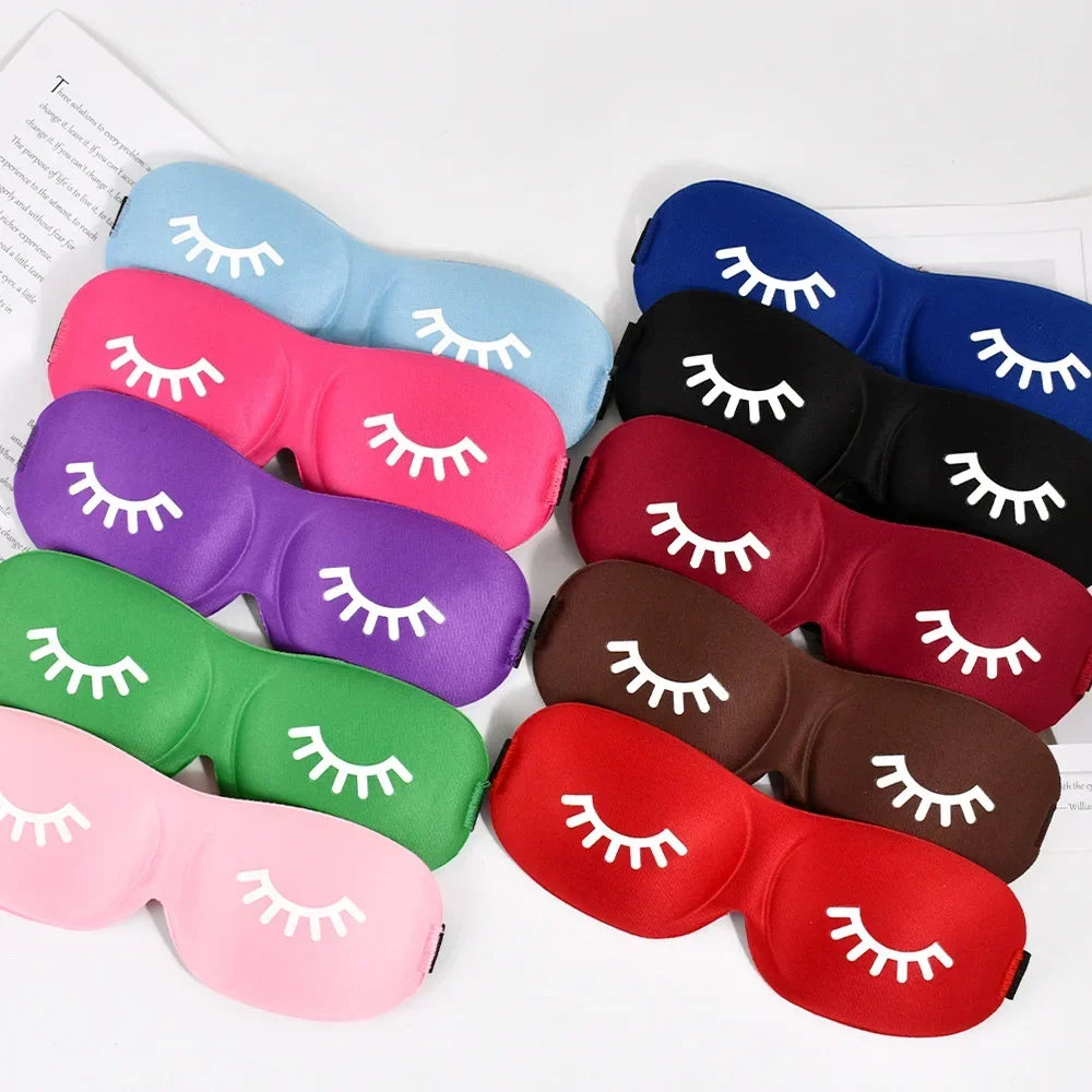 3D Sleep Mask – Eyelash-Friendly Eye Cover