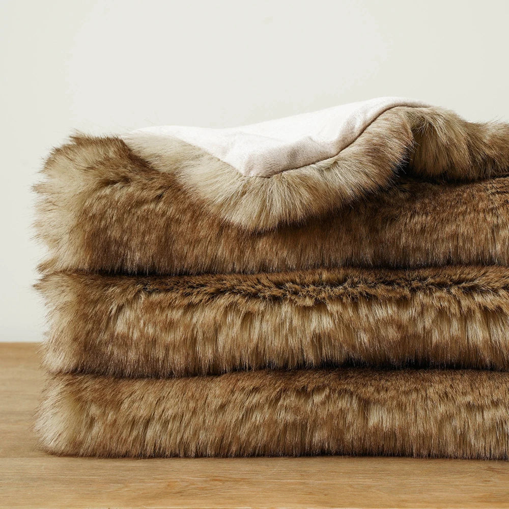 Battilo Luxury Faux Fur Blanket
